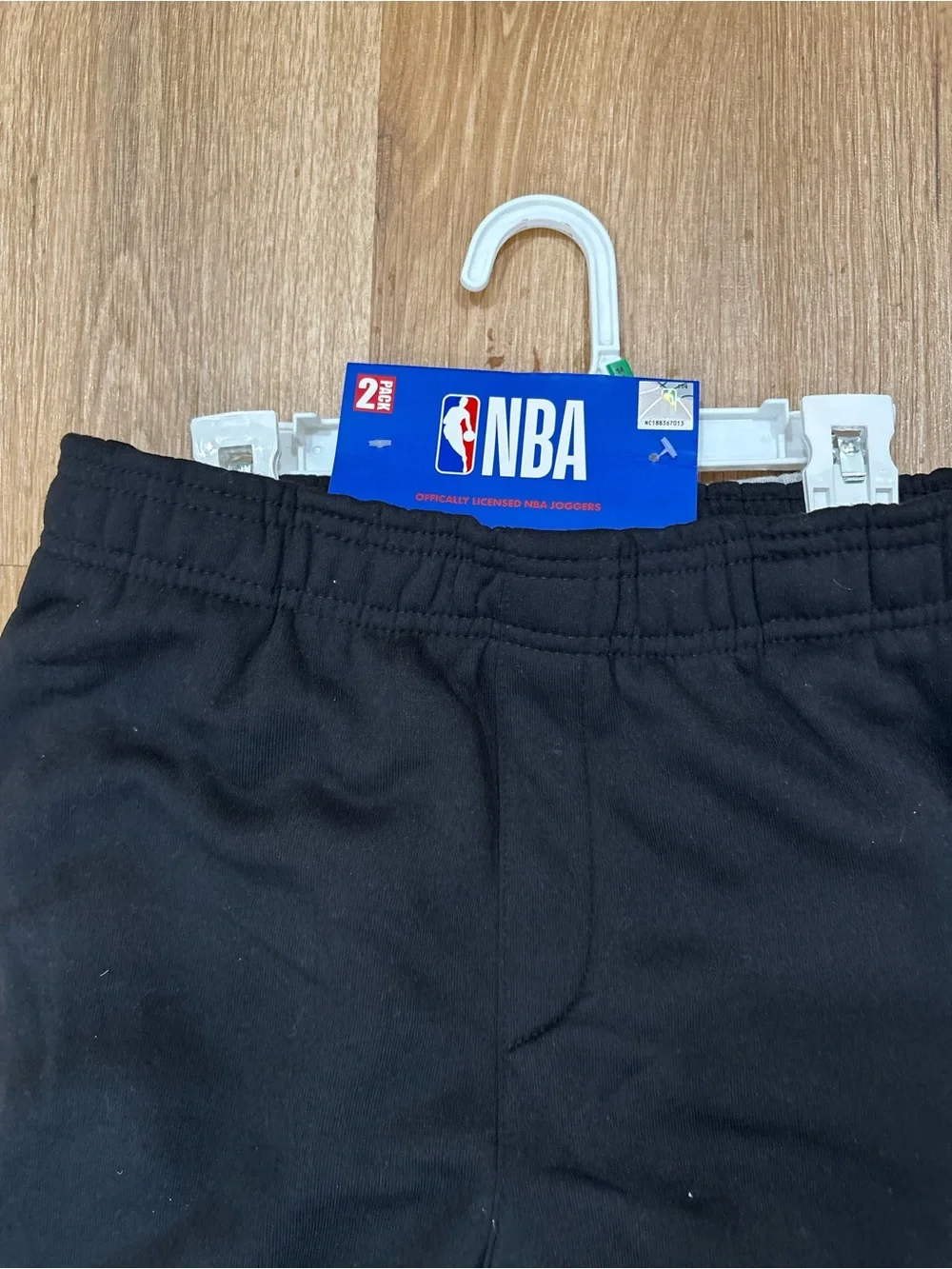 NBA Black Jogger Sweatpants with Vertical Logo 2 pc comfy athletic sporty